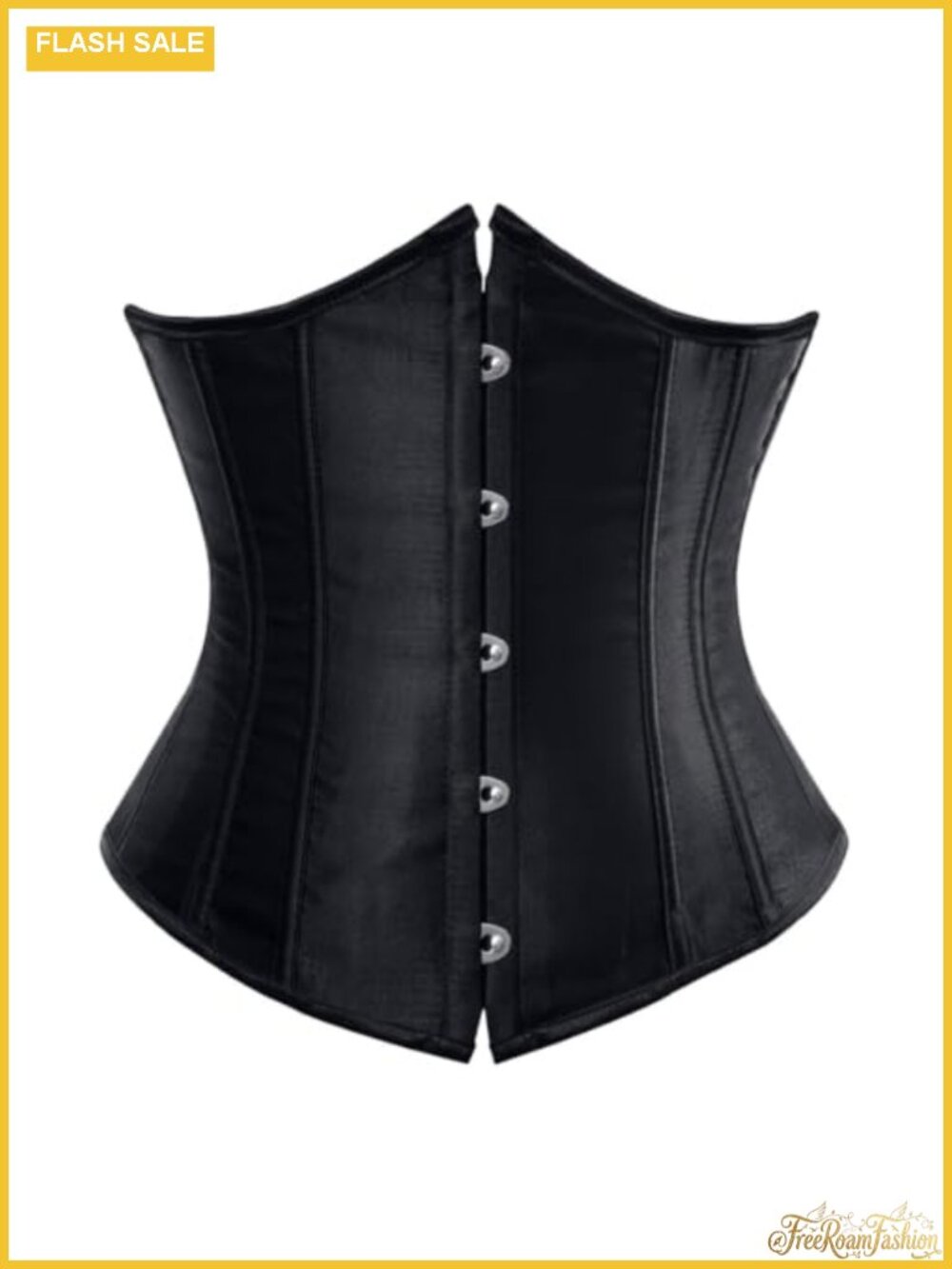 Underbust Corset Lace Up Back for Renaissance Halloween Pirate Costumes